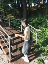 ドットシースルーTシャツ