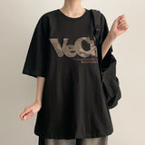 Camo Patch Embroidered Boxy Fit Short Sleeve T-shirt