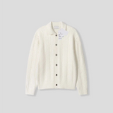 [F/W] Cable angora kara cardigan(6color)