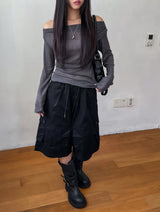 Onz Stitch Multi-Pocket Bermuda Pants