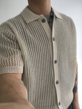 bagel punching cardigan(2colors)