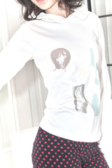garden slim hoodie