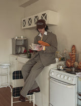 Obi basic pintuck slacks
