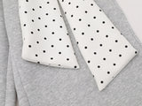 Solenne Polka Dot Tie Pants