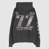 レーシングピッグプリントツーウェイパーカー