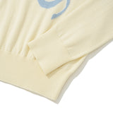 KIRSH PLAIN RIBBON CHERRY KNIT [IVORY]
