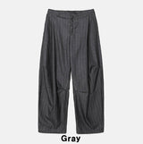Paul Stripe Curved Slacks