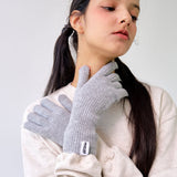 WOOL KNIT GLOVES
