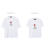 チューリップアートワークTシャツ (2color)