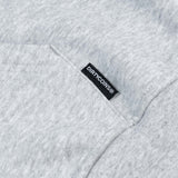 "Y" Patches Relaxed Hoodie Grey