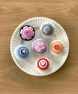 Button Layered Tok_05 phone grip holder
