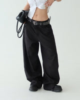 [UNISEX] ワイドバルーンオーバーサイズフィットスラックス