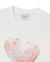 25FW WOMAN HEART DOUGHNUT SHORT SLEEVE T-SHIRT