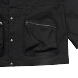 25SS OVRERSIZE FOUR POCKET WORK JACKET BLACK