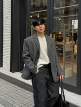 Duns wool blazer jacket