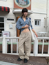 ベーシックワイドパンツ (5C)