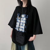 タリーボクシーフィットプリントショートスリーブTシャツ
