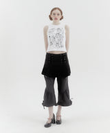Dream Girl Sleeveless Tee White