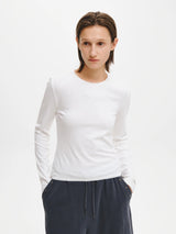 LACE ROUND NECK T-SHIRT