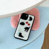 mew cat epoxy bumper case