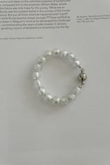 Metallic glass bracelet