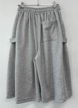 SNAP OVER BASIC BERMUDA PANTS 🩵💕🧸🤎8COLOR