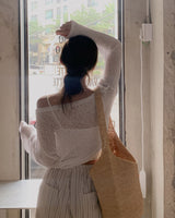 Bore loose fit knitwear
