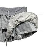 Eki Tiered Cut Mini Skirt