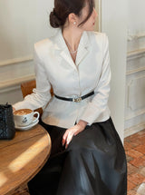 Lineve Tailored Collar Jacket