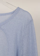 BACK HOLE LINEN KNIT