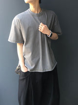 Kwai Pigment Washed Short Sleeve T-shirt 5C