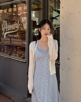 Linto linen V-neck cardigan