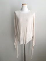 Pleats tie top