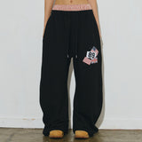 rd チェックパンツ  (black)
