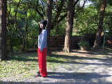 リッカーバンディングワイドスウェットパンツ（3c）