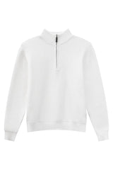 Heavyweight Half Zip Knit Sweater