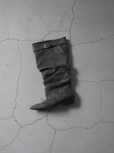 1218 Slouch Stiletto Long Boots (4cm)
