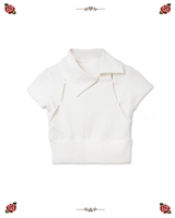 QUIPAO CALLER SLIT T [IVORY]
