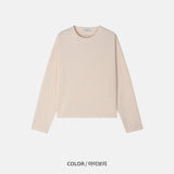 カインワッフルクロップロングスリーブ 3C