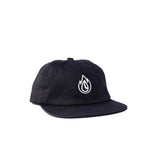 OG LOGO | CROOZ 6-PANEL HAT | BLACK