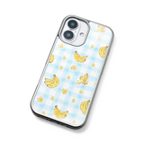 [MADE]Sweet Banana MagSafe Glass Bumper Phone Case