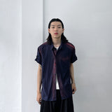 Mottled Wash Drop-Shoulder Shirt