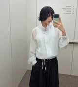 SPLIT LAYERED PANTS
