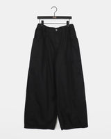 [MADE] Simo Pigment Banding Cotton Long Wide Pants