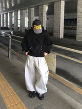 If Eyelet Over Hoodie 2C