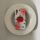 [MADE] acrylic Tok Fruit Fruit tok_Tomato pearl acrylic tok_Basic type smart talk
