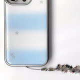 [MADE] STARRY SCOOP PHONE CASE (epoxy silver bumper)