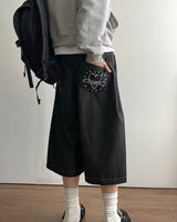 Symbol Bermuda Denim Pants