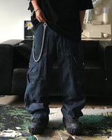 HD Round Pigment Cargo Pants (2C)