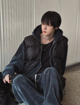 [Duck Down100%] Smore Puffer Down Padding Vest